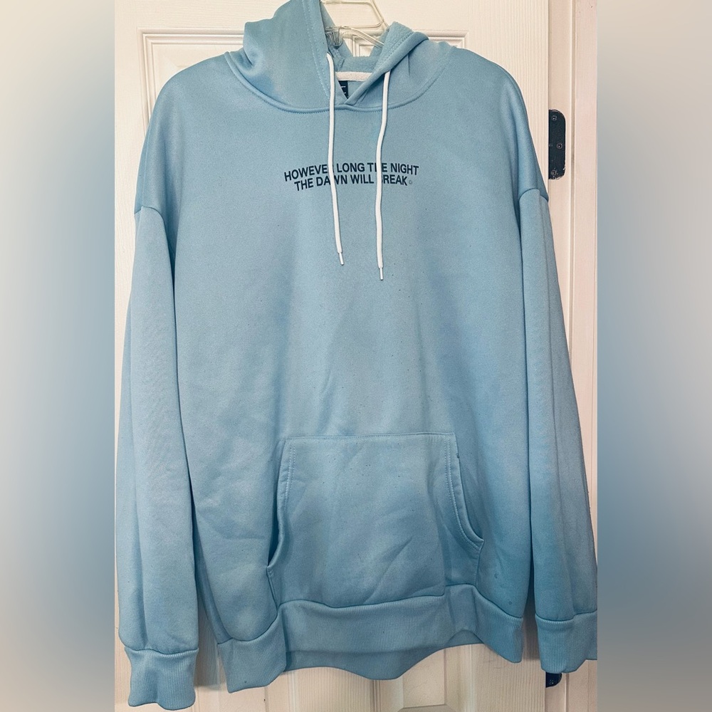 NFINITY Blue Sweater Classic Design Soft Material